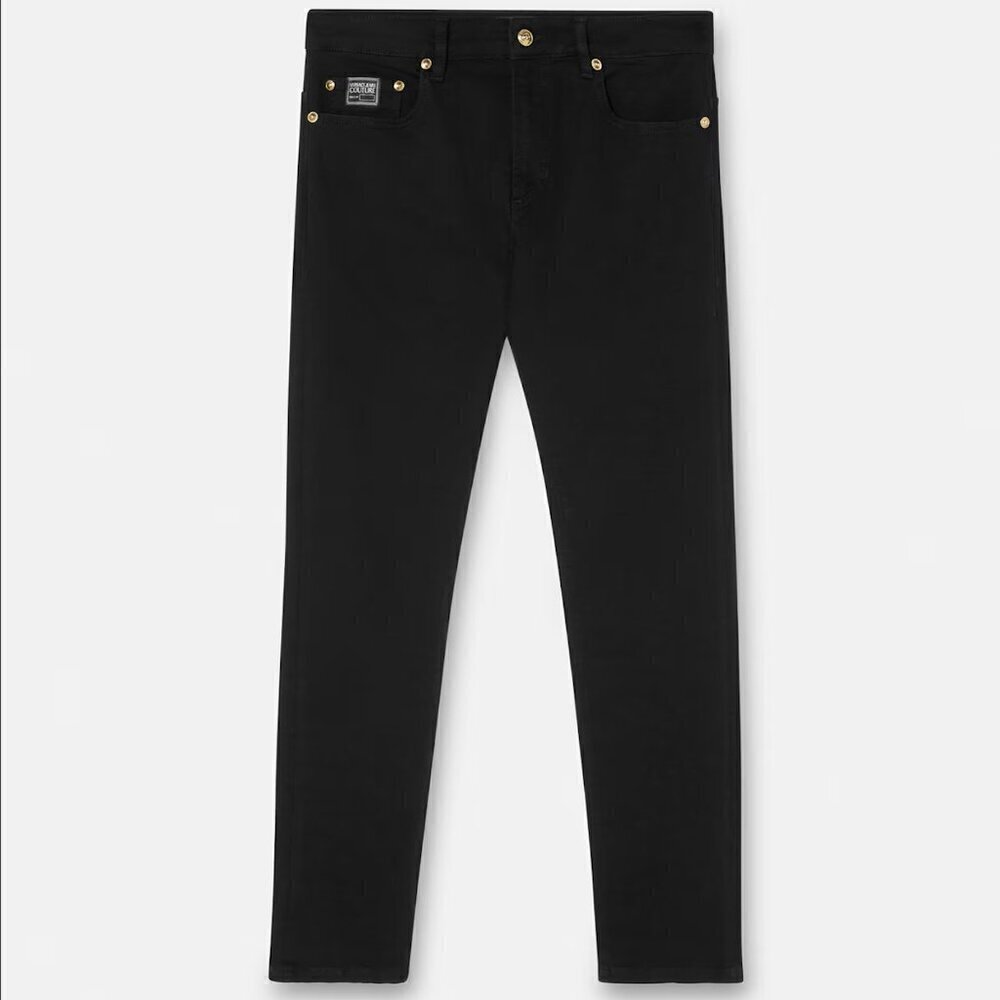 Versace Black Slim Fit Jeans Sz 24